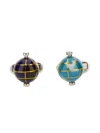 Paul Smith Men "globe" Cufflinks In Multicolor