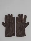 Paul Smith Dark Brown Classic Gloves In Brown