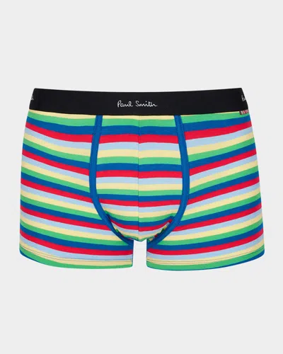 Paul Smith Men's Goliath Stripe Boxer Briefs In Multi
