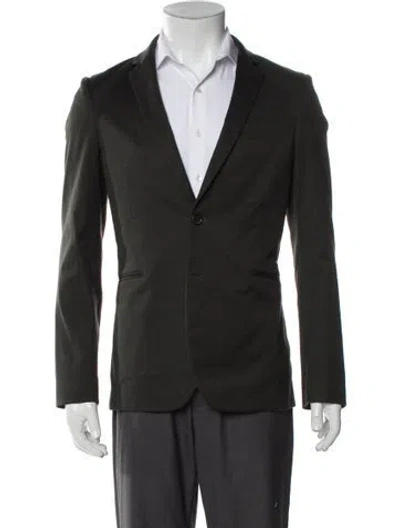 Pre-owned Paul Smith Men's Green Cotton Blazer