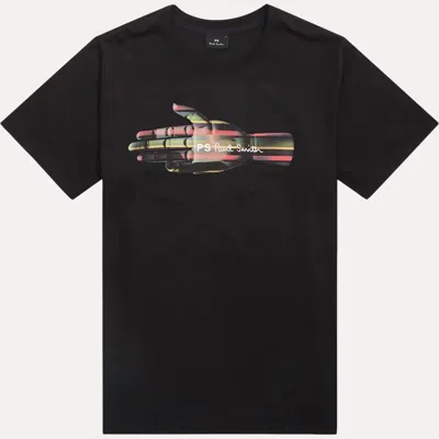 Paul Smith Men's Hand T-shirt In Black