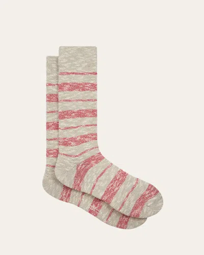 Paul Smith Men's Kenny Flamed Melange Crew Socks