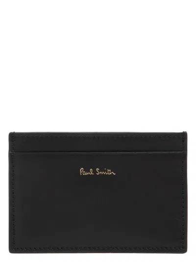 PAUL SMITH MEN'S LEATHER CARD HOLDER