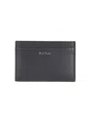 Paul Smith Men Card Holder With Logo In Black