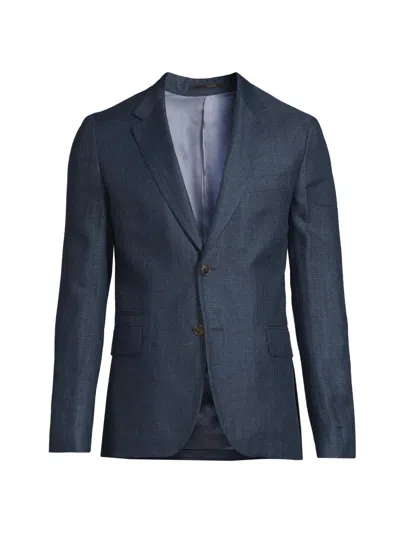 Paul Smith Men's Linen-wool Two-button Jacket In Multi