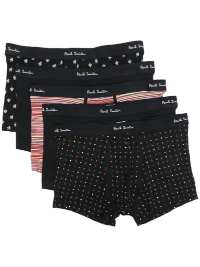 Paul Smith Men Logo Boxers - 5 Pack