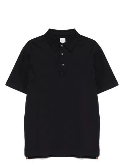 PAUL SMITH MEN'S LOGO COTTON POLO SHIRT