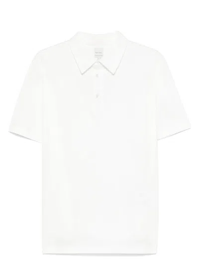 PAUL SMITH MEN'S LOGO COTTON POLO SHIRT