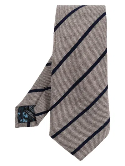 PAUL SMITH MEN'S MEN TIE 8CM SPACED STRIPES