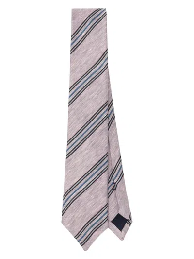 PAUL SMITH MEN'S MEN TIE BLOCK STRIPE