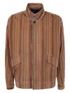 Paul Smith Men Mens Casual Jacket In Multicolour