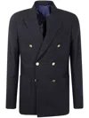 Paul Smith Men's Double-breasted Jacket Featuring Button Detailing