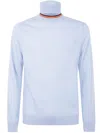 Paul Smith Merino-wool Striped-collar Sweater