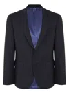 Paul Smith Mens Tailored Fit 2 Btn Jacket In Blue