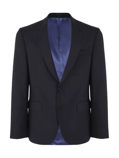 Paul Smith Men Mens Tailored Fit 2 Btn Jacket In Blue