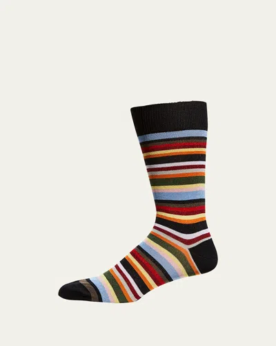 Paul Smith Men's Multi-stripe Socks