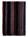 Paul Smith Sciarpa Multicolore In Lana A Righe