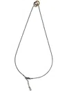 Paul Smith Men Necklace Double Ring Accessories In Metallics
