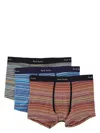 Paul Smith 3 Pack Trunk Boxers Signature Mixed In Multicolour