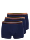 Paul Smith Pack With Three Boxer Shorts In Blue