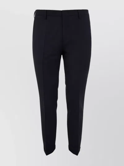 Paul Smith Men's Pants Featuring Belt Loops In Black