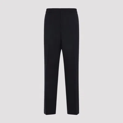Paul Smith Men's Regular & Straight Leg Wool Pants In Blue