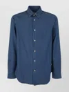 Paul Smith Men's Regular Fit Shirt With Long Sleeves In Blue