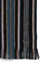 Paul Smith Men Scarf Db Side Strp In Blue