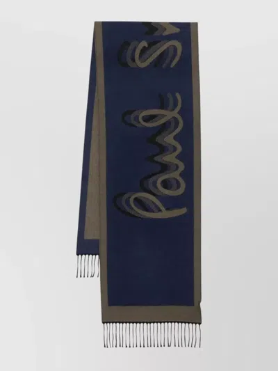 PAUL SMITH MEN SCARF FADED INT JACQ