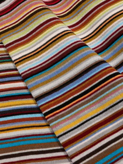 Paul Smith Men Scarf Signatr Stripe In Multi