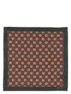 Paul Smith Men's Scarf With Print In Blue