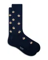 Paul Smith Mens Signature Stripe Polka Dot Socks In Blue