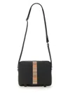 Paul Smith Men's Signature Stripe Bag In Black