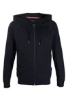 Paul Smith Signature Stripe Cotton Hoodie In Blue