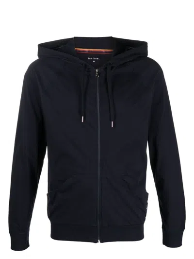 PAUL SMITH MEN'S SIGNATURE STRIPE COTTON HOODIE