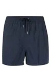 Paul Smith Signature Stripe Swim Shorts In Blue