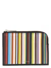 Paul Smith Men's Signature Stripe Zipper Wallet | Size Uni | M1a Color 7429 Color Ksigst In Multi