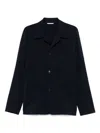 Paul Smith Jacket Double-breasted Multiple Pockets In Blue