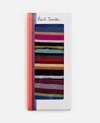Paul Smith Men Sock 3 Pack Mix In Multicolor