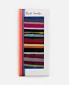 Paul Smith Men Sock 3 Pack Mix In Multicolour
