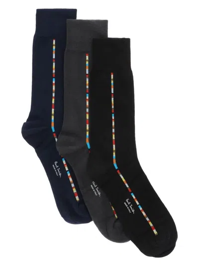 PAUL SMITH MEN'S SOCKS WITH LOGO | SIZE UNI | M1ASOCKH775
