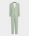 Paul Smith Men's Soho-fit Linen Sport Coat In Green