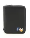 Paul Smith Men's Splatter Zip Wallet In Black