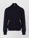 Paul Smith Zip-up Jacket With Colorful Striped Accents
