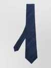 Paul Smith Blue Muted 'signature Stripe' Silk Tie