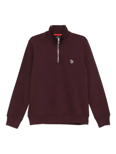 Paul Smith Men's Sweaters In Burgundy