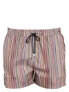 Paul Smith Signature Stripe Swim Shorts In Multicolour
