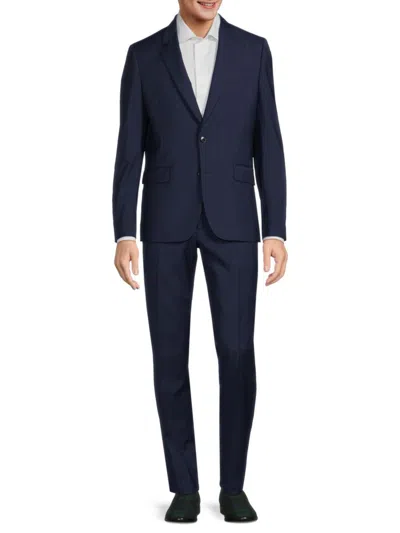 Paul Smith Men's Tailored Fit Notch Lapel Suit In Teal