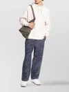 Paul Smith Men's Tapered Trouser Floral Pattern In Blue