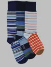 Paul Smith Men's Three-pack Regular Socks In Blue